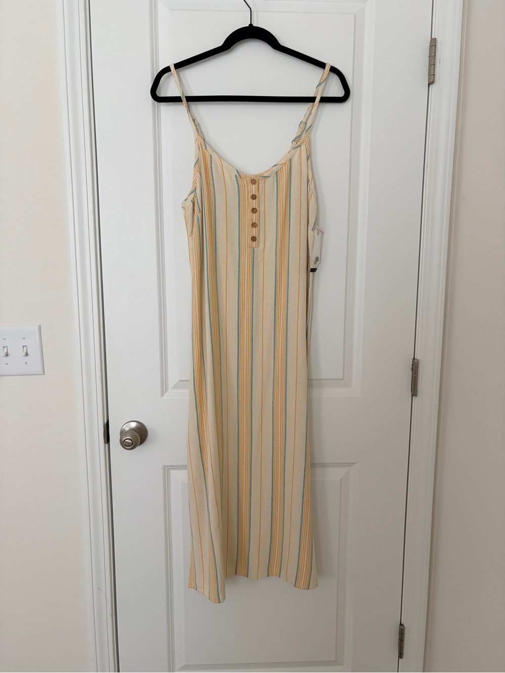 NWT! Ripcurl Striped Midi Dress